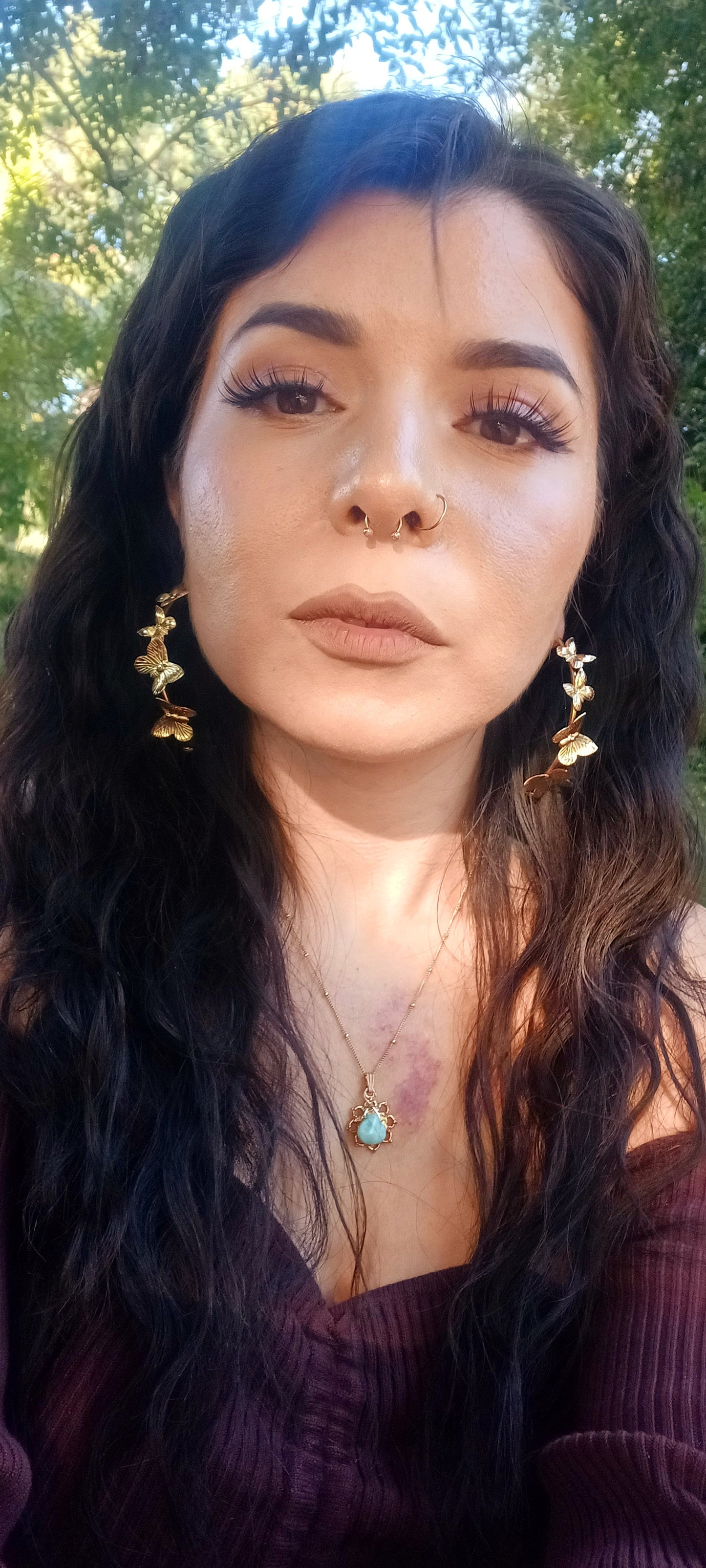 Flor y Ser: Larimar Necklace
